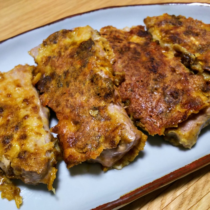 豚肉のカレーピカタ